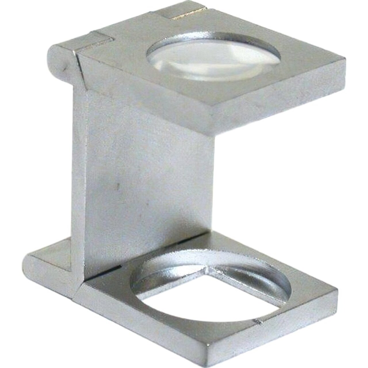 10x Folding Sand Finish Magnifier Coin Stamp Loupe New